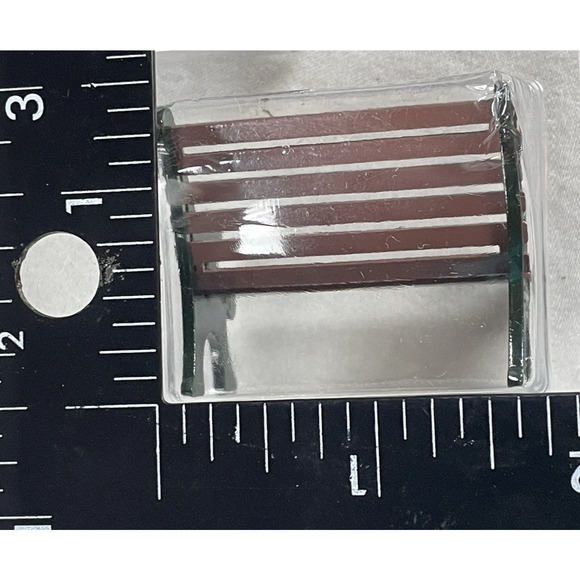 Lemax Town Park Bench Brown Black Christmas Village Accessory 34895 Vtg 2003 - Picture 3 of 5